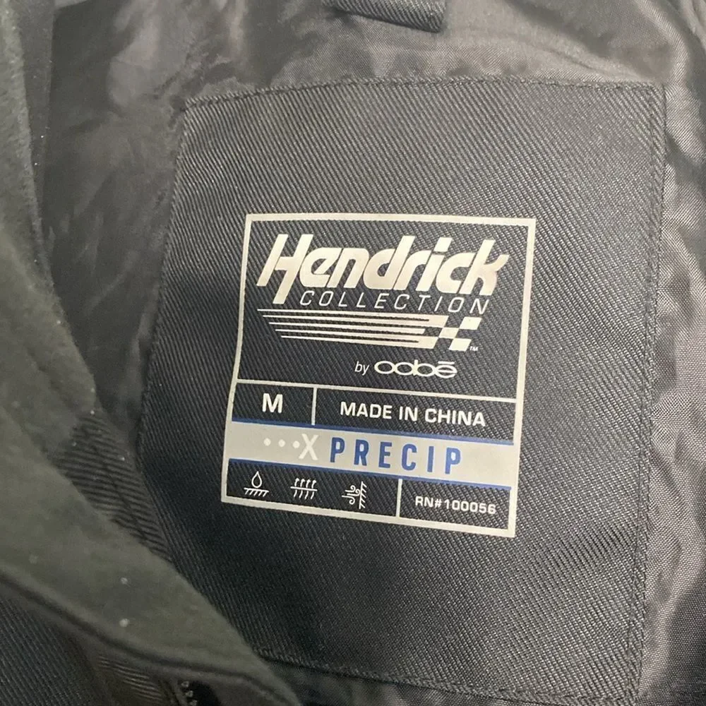 HENDRICK Collection Men’s Fully Lined Black Hooded Jacket Size M